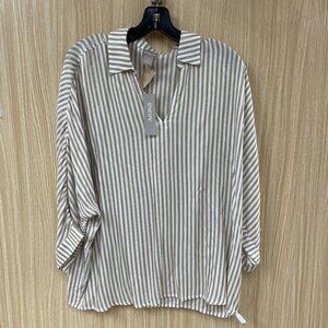 New Chico's Gold Top Size L (Chico's Size 2)